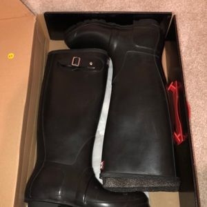 Hunter Boots!  Black-original tall.